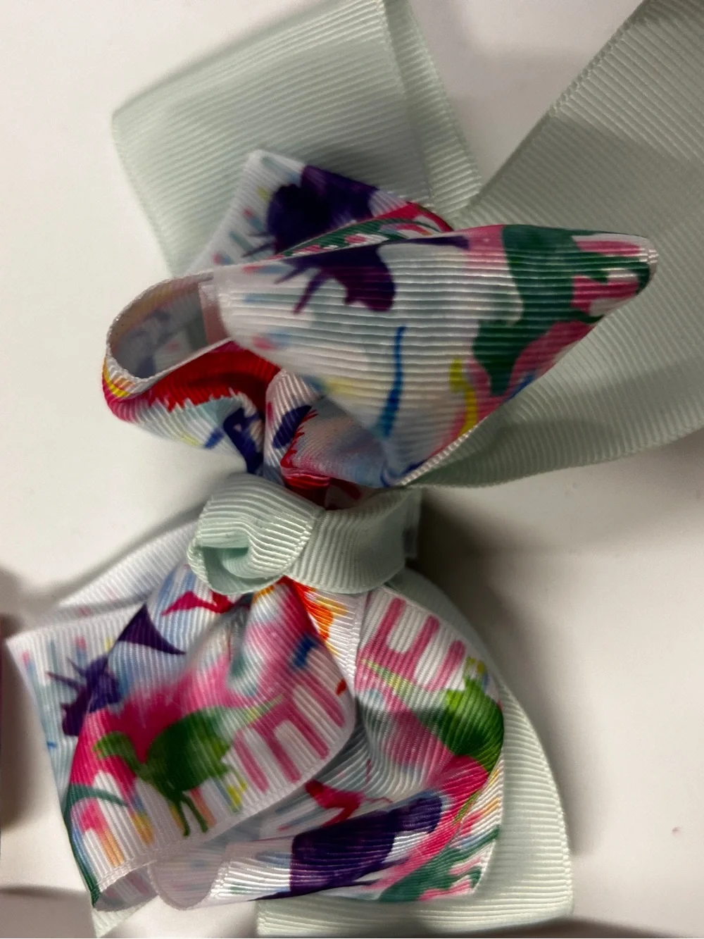 7 Kids Sequin & Glitter Bow Hair Clips - Multicolor